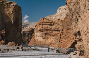 Canyons in Upper Mustang
