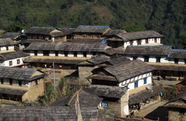Beautiful Gurung Village Ghandruk, Annapurna Conservation Area, Nepal